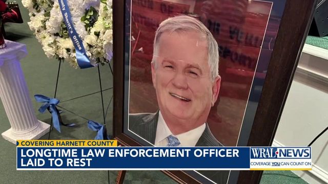 Longtime NC law enforcement officer laid to rest