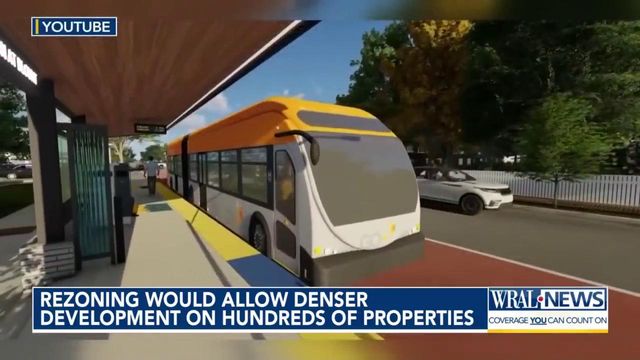 Raleigh rezoning proposal would allow denser development on hundreds of properties