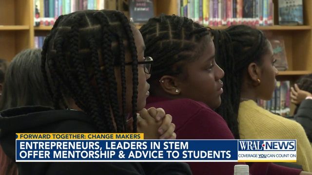 At Southeast Raleigh, female leaders of the future connect with mentors, entrepreneurs