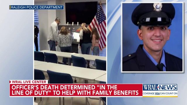 Officer's death determined 'in the line of duty' to help with family benefits
