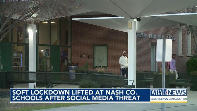 Soft lockdown lifted at Nash County schools after social media threat