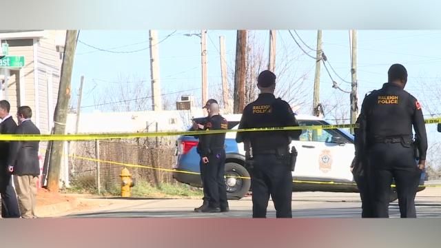 Raleigh police said a person was shot after getting into an argument with another person. Raleigh police said a person was shot after getting into an argument with another person.
