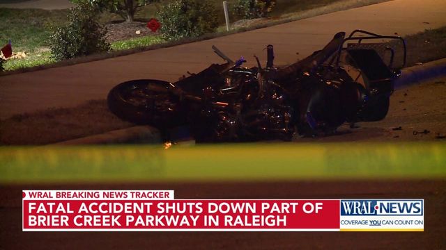 Fatal accident shuts down part of Brier Creek Parkway in Raleigh