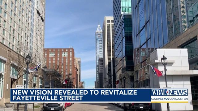 New vision revealed for Fayetteville Street's future