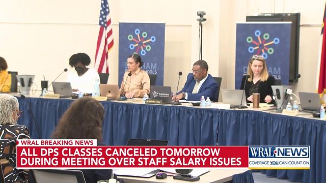 All DPS classes canceled Friday during meeting over staff salary issues  