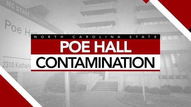 NC State Poe Hall contamination