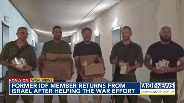 Former IDF member returns from Israel after helping the war effort