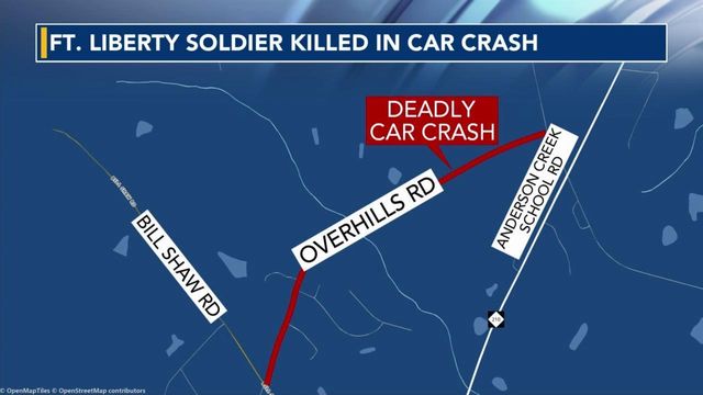 Fort Liberty soldier killed in car crash 