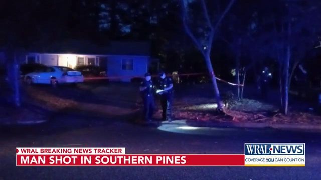 Man shot in Southern Pines  