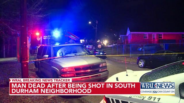 Man dead after being shot in south Durham neighborhood