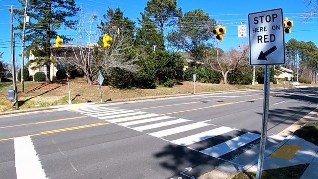 High-traffic areas in Raleigh get HAWKS to help pedestrian safety