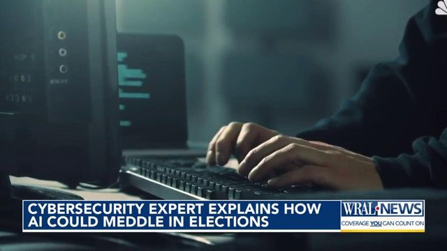 Cybersecurity expert explains how AI could meddle in elections 