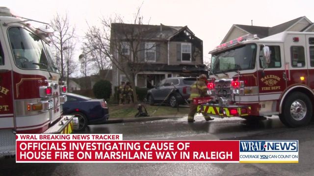 Authorities investigating cause of house fire in Raleigh
