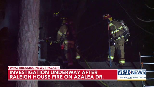 Investigation underway after Raleigh house fire on Azalea Drive