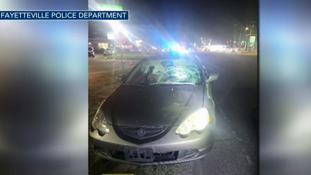 Person killed after being hit by car in Fayetteville