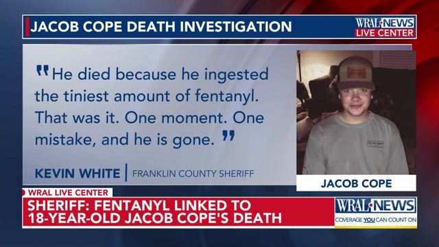 Teen died from accidentally ingesting fentanyl, Franklin Co. Sheriff says