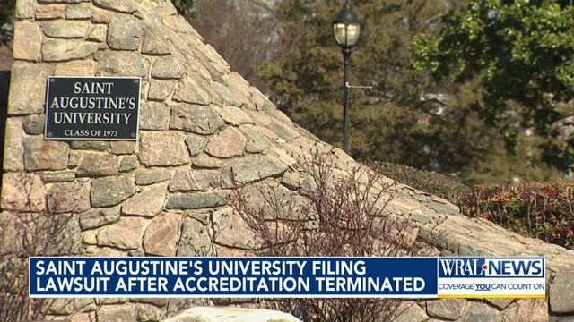 Saint Augustine's University filing lawsuit after accreditation terminated