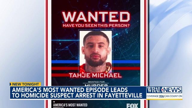 America's Most Wanted episode leads to arrest in Fayetteville