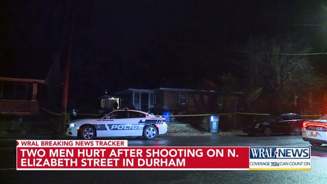 Two men hurt in shooting on N. Elizabeth Street in Durham
