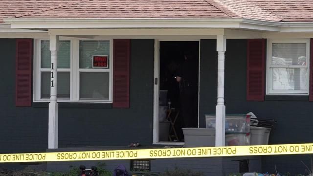 Woman shot at Smithfield home
