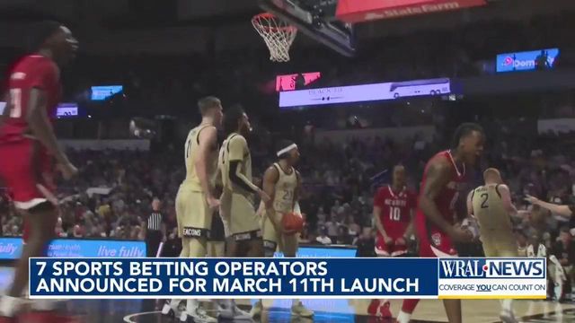 7 Sports betting operators announced for March 11th launch  
