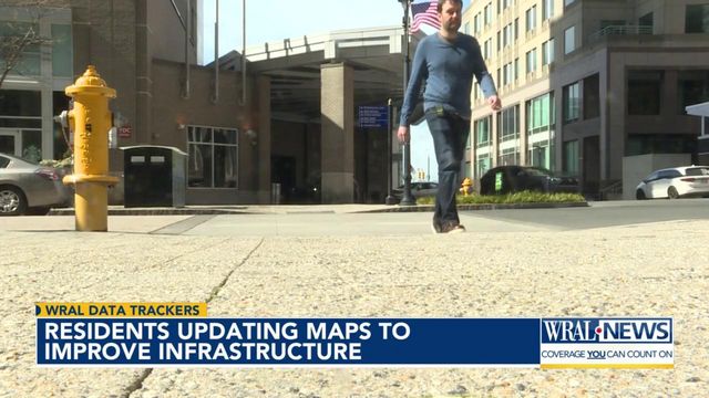 Improving maps, improved sidewalks makes Raleigh a more walkable city
