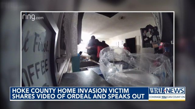 Hoke County home invasion victim shares video of the crime