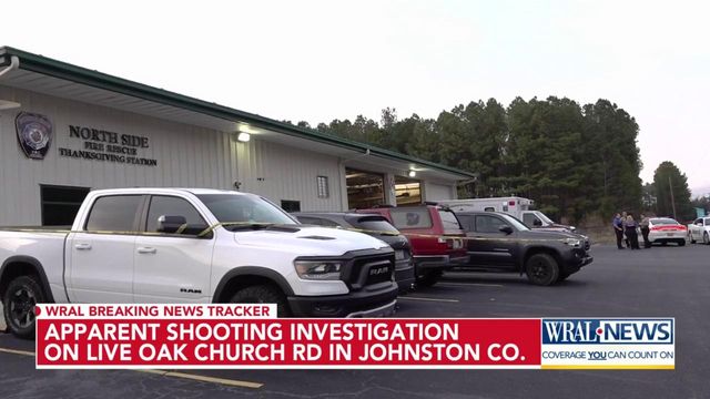 Apparent shooting under investigation Sunday in Johnston County