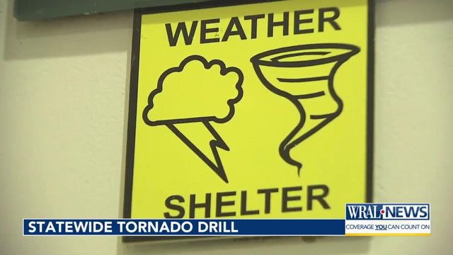 Statewide tornado drill held on Severe Weather Preparedness Week