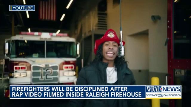 Firefighters will be disciplined after rap video filmed inside Raleigh firehouse 