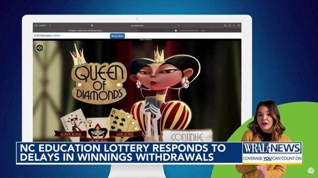 NC Education Lottery responds to delays in winnings withdrawals