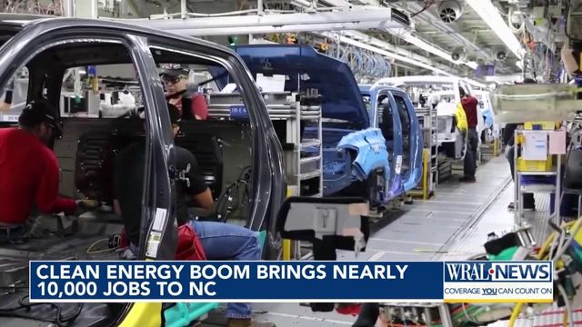Clean energy boom brings nearly 10,000 jobs to NC