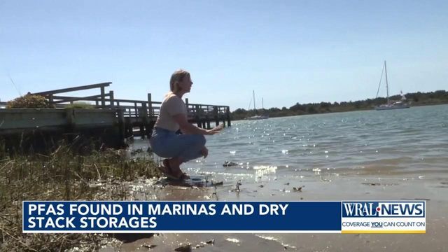 Forever chemicals found in NC marina