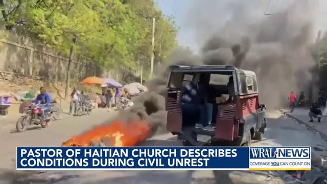 Pastor of Haitian church describes conditions during civil unrest 
