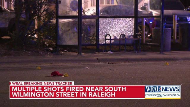 Multiple shots fired near South Wilmington Street in Raleigh  
