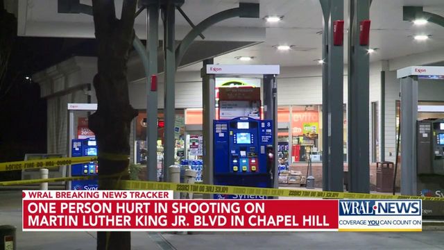 One person hurt in shooting on Martin Luther King Jr. Blvd. in Chapel Hill