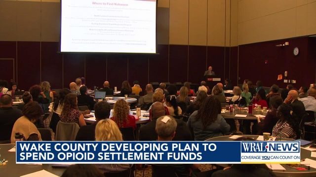 Wake County developing plan to spend $65 million in opioid settlement funds
