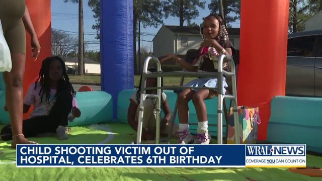 Child shooting victim out of hospital celebrates 6th birthday  