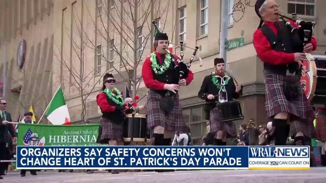 Raleigh St. Patrick's Day parade marches on