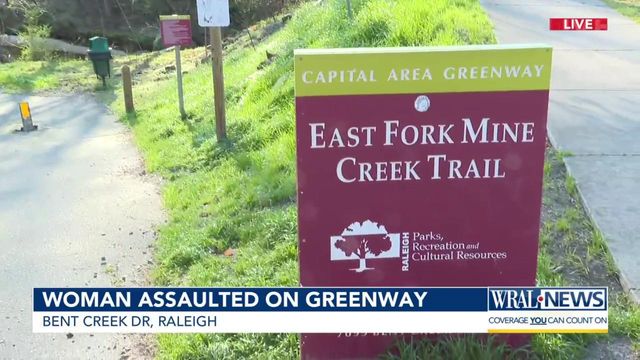 Woman assaulted on north Raleigh greenway; teen in custody