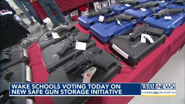 Wake schools to vote on new initiative to keep students safer from guns