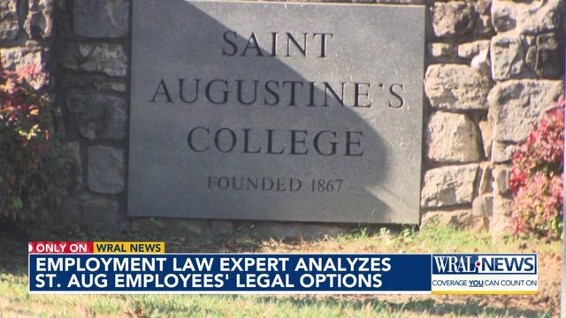 Employment law expert analyzes St. Augustine's employees' legal options