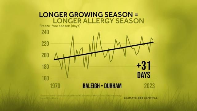 Allergy Season Changes