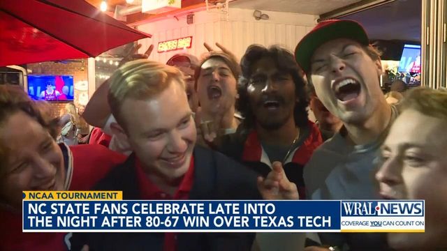 Wolfpack howls around NC State belltower after March Madness win