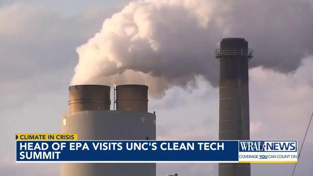 EPA chief speaks at UNC Cleantech Summit