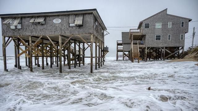 Conditions in Buxton, Outer Banks: March 27, 2024
