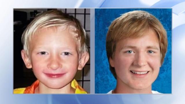 Fayetteville police need help finding Blake Deven. The picture on the left was taken in about 2012. The picture on the right is an age-processed photo of what Blake could look like at the age of 17. Photos courtesy of the Fayetteville Police Department.