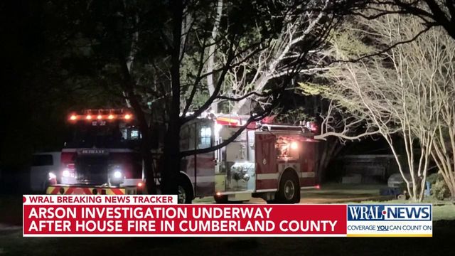 House fire leads to arson investigation in Cumberland County