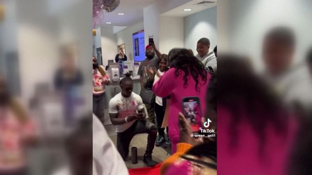 Viral video: Wilmington woman beats cancer, gets engaged