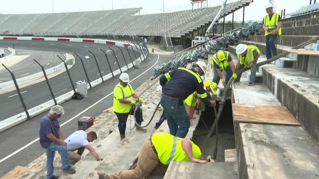 Repairs begin on secret tunnel at North Wilkesboro Speedway